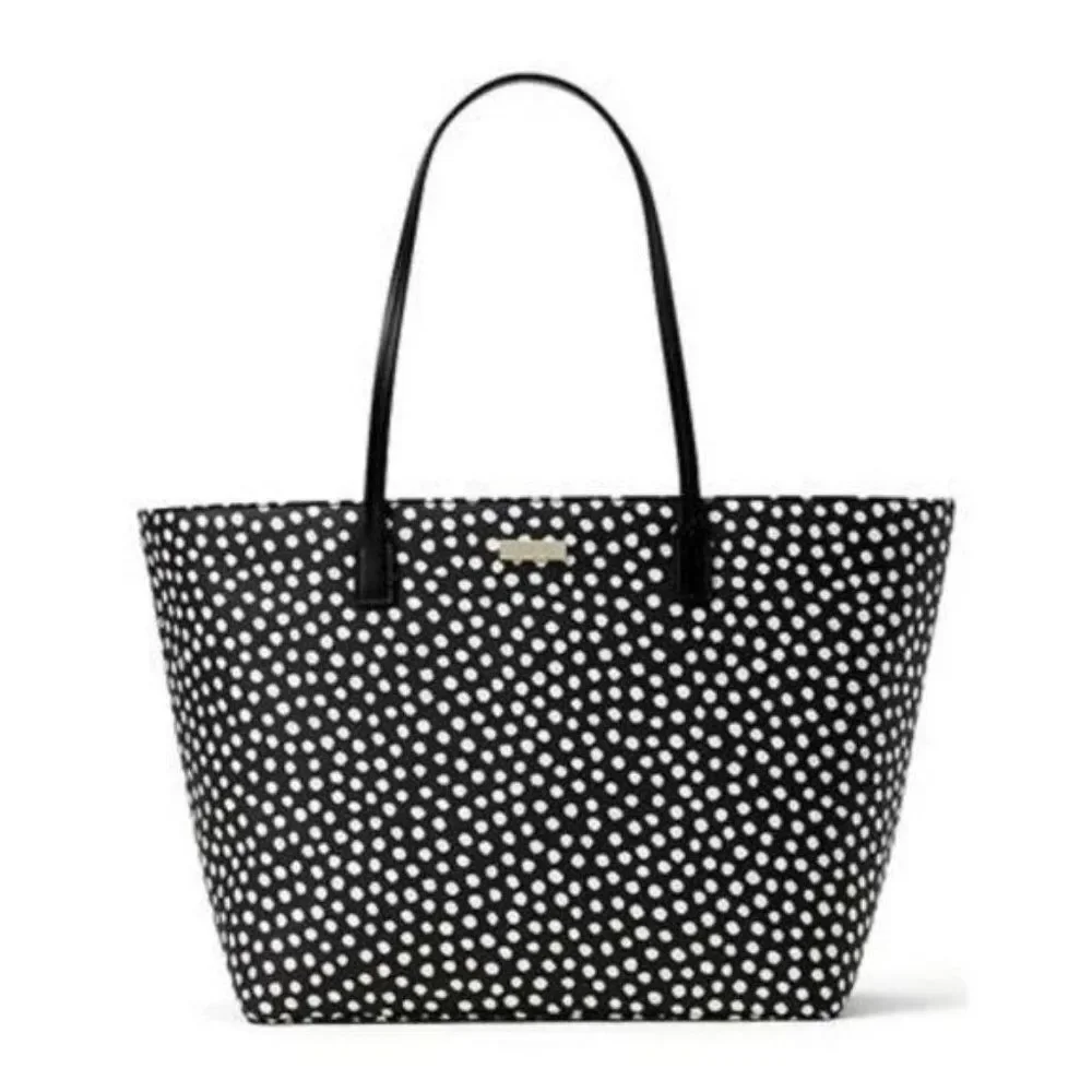 Kate Spade Shore Street Margareta Musical Polka Dots Large Tote